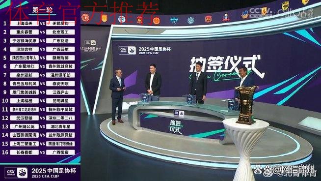 燕京啤酒2022中国足协杯第二轮抽签结果出炉 “全民足球”战火重燃 燕京啤酒2022中国足协杯第二轮抽签结果出炉 “全民足球”战火重燃
